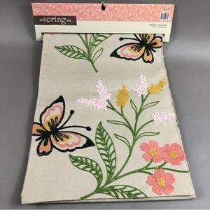 Spring Embroidered Table Runners